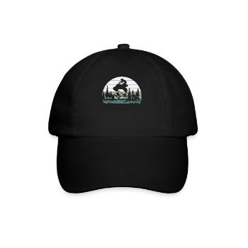 Cadeau de tout-terrain tout-terrain - Casquette classique - noir/noir - Devant