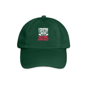 Gym - Baseball Cap - bottle green - Front