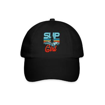 SUP Mädchen - Baseballkappe - Schwarz/Schwarz - Vorne