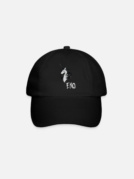 Emo Gothique Anime Unicorn Punk Mcr - Casquette classique - noir/noir