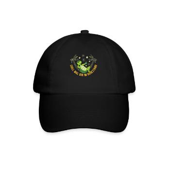 Rentner Renteneintritt Abschied Geschenk Lustige S - Baseballkappe - Schwarz/Schwarz - Vorne