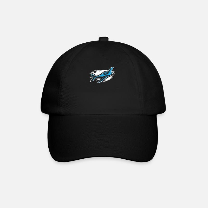 Modellflug - Baseballkappe - Schwarz/Schwarz