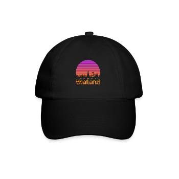Thailand - Baseball Cap - black/black - Front
