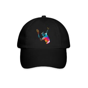 Tennis Sport Gift - Baseball Cap - black/black - Front