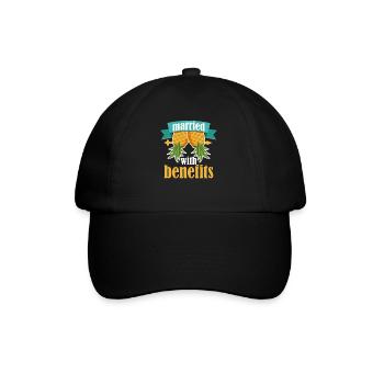 Pineapple Swinger Perverted Couple Swinging Sex - Baseball Cap - black/black - Front