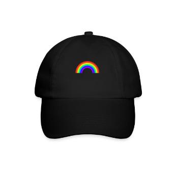 Rainbow - Baseball Cap - black/black - Front