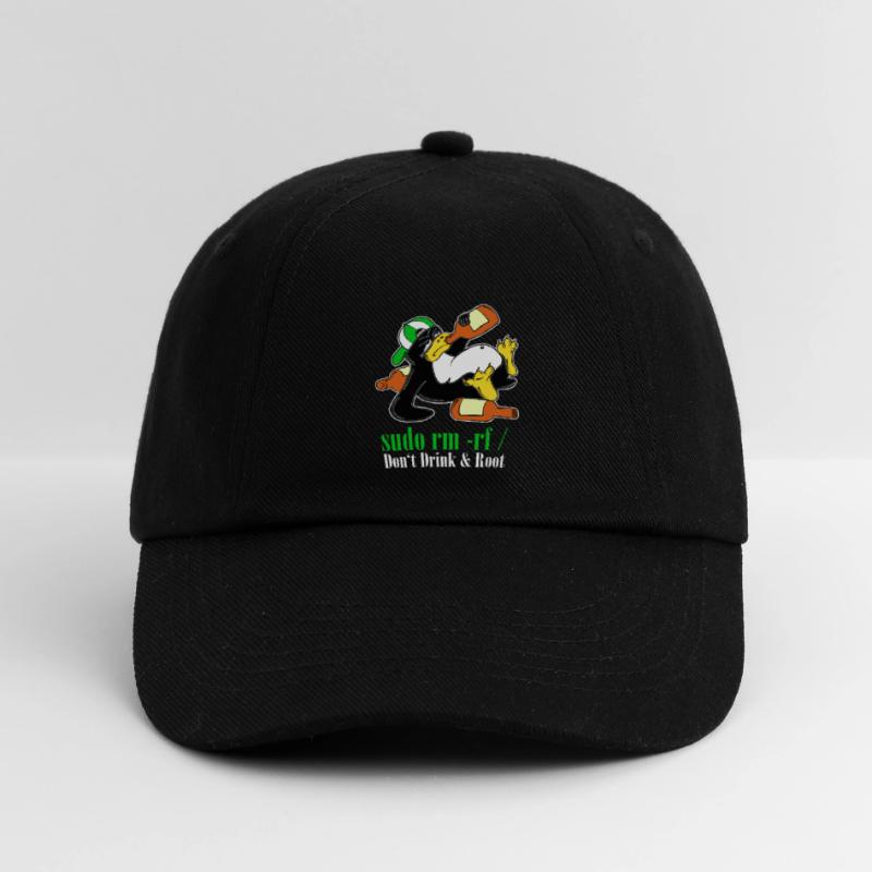 Linux Penguin Sudo Admin Funny Computer Science PC Nerd Baseball Cap