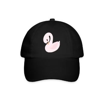 cygne - Casquette classique - noir/noir - Devant