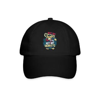 singe - Casquette classique - noir/noir - Devant