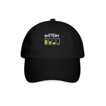 Awkward Introverted Social Battery Rams - Baseball Cap - black/black - Front