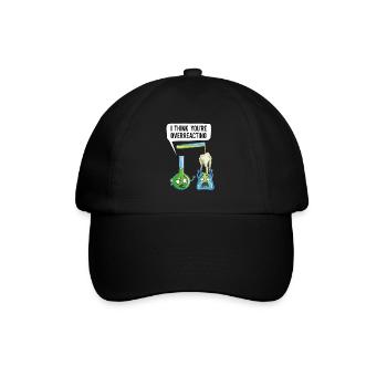 Je pense que vous exagérez Chimiste Professeur Chimiste - Casquette classique - noir/noir - Devant