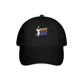 Volleyball volleyball - Baseball Cap - black/black - Front