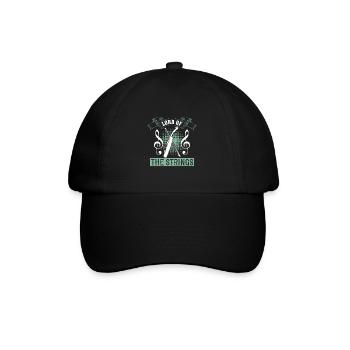 Violin - Lord of the strings - Baseball Cap - black/black - Front
