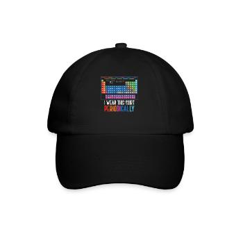 Chemistry scientist - Baseball Cap - black/black - Front