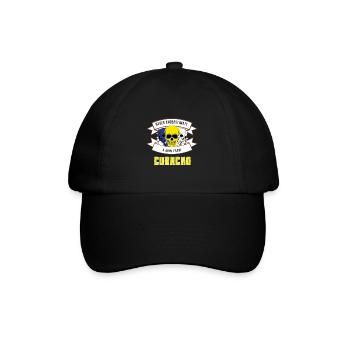 Never underestimate anyone from Curacao - Baseball Cap - black/black - Front