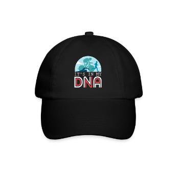 Triathlon triathlète - C'est dans mon ADN - Casquette classique - noir/noir - Devant