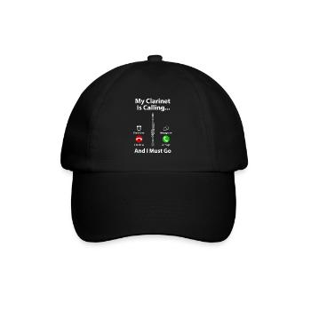 clarinette - Casquette classique - noir/noir - Devant