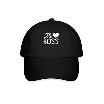 Le partenaire Boss pour les amoureux Saint Valentin - Casquette classique - noir/noir - Devant