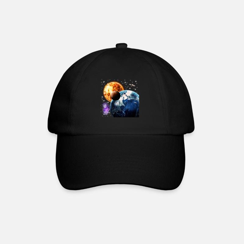 univers - Casquette classique - noir/noir