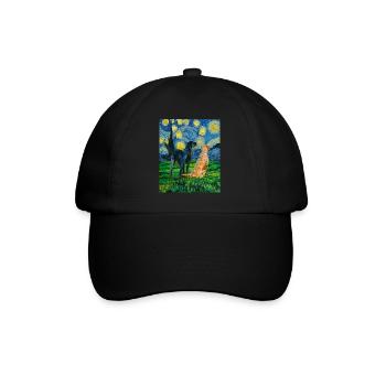 Gift for Labrador Retriever owners - Baseball Cap - black/black - Front