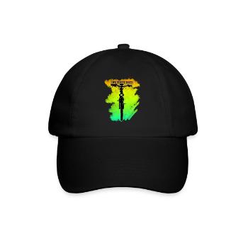 Life behind bars gift for pedal & steering wheel fans - Baseball Cap - black/black - Front