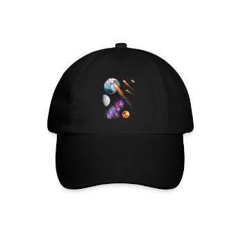 Univers - Casquette classique - noir/noir - Devant