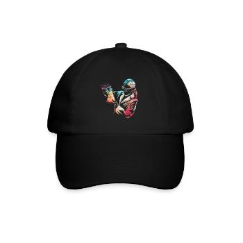 Chemical laboratory technician - Baseball Cap - black/black - Front