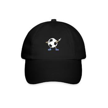 Vêtements de football drôles pour enfants - Casquette classique - noir/noir - Devant