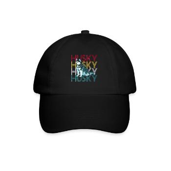 Husky - Casquette classique - noir/noir - Devant