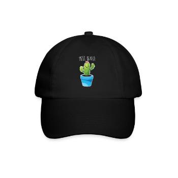 câlins gratuits cactus câlin drôle cadeau câlin moi - Casquette classique - noir/noir - Devant