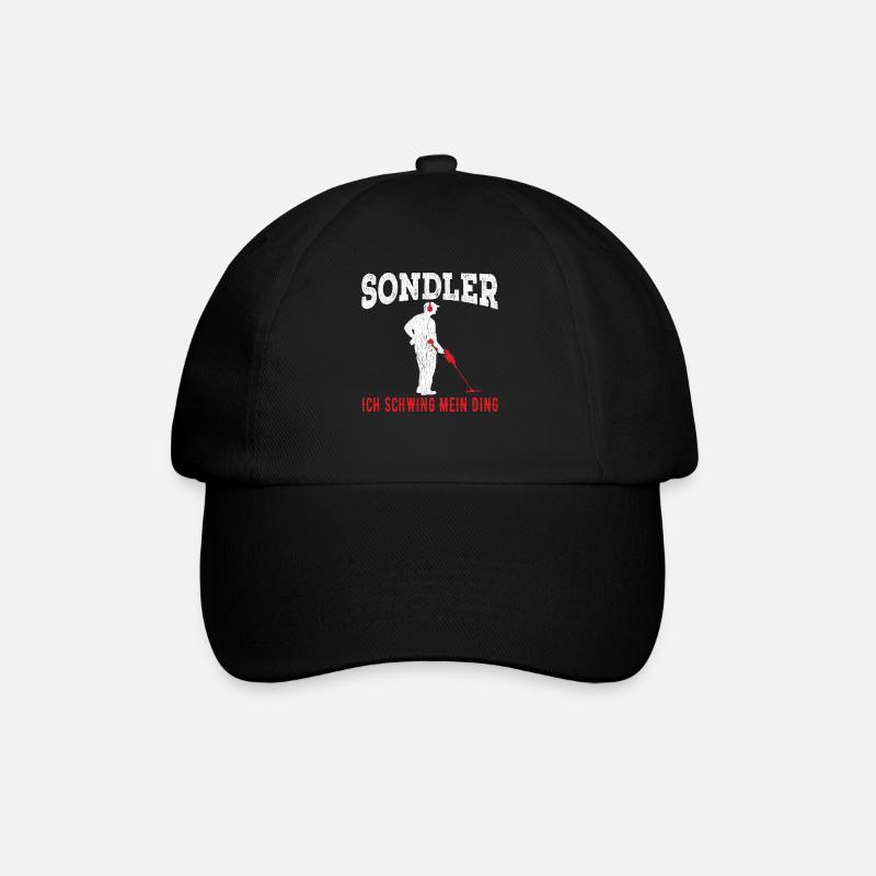 Sondler Ich Schwing Mein Ding - Baseballkappe - Schwarz/Schwarz