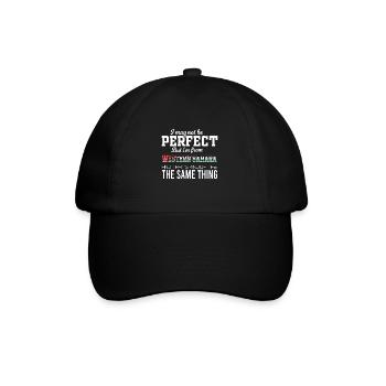 I'm almost perfect, I'm from Western Sahara - Baseball Cap - black/black - Front