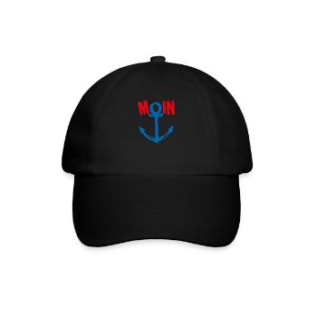 Anker Moin - Baseballkappe - Schwarz/Schwarz - Vorne