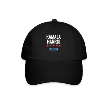 KAMALA HARRIS 2024 - Baseball Cap - black/black - Front