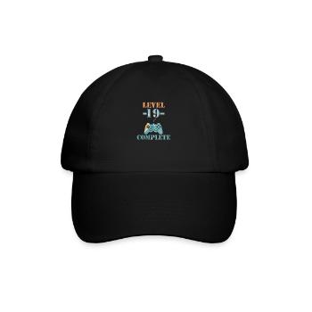 Niveau 19 terminé - Casquette classique - noir/noir - Devant