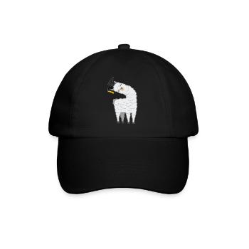 Licence Master Licence Llama Alpaga - Casquette classique - noir/noir - Devant