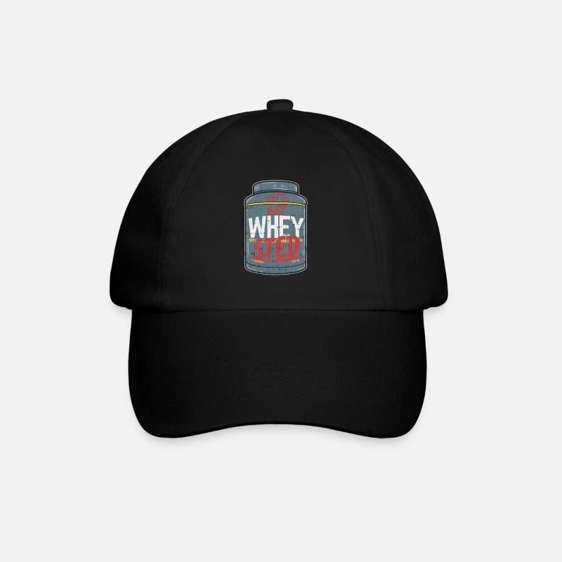 La musculation - Casquette classique - noir/noir