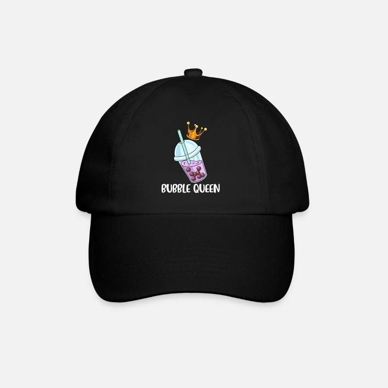 Bubble Tea Gechenk Femmes Boba Tea Bubble Tea - Casquette classique - noir/noir