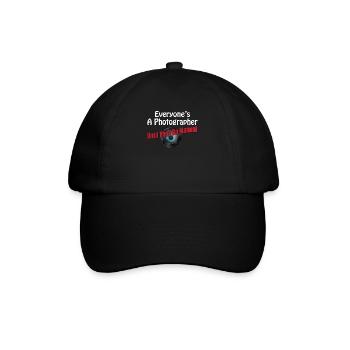 Photographe T-Shirt cadeau photographie - Casquette classique - noir/noir - Devant
