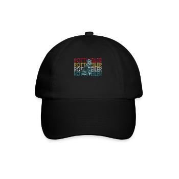 M. Rottweiler - Casquette classique - noir/noir - Devant