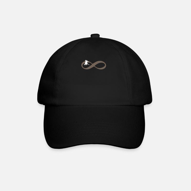 SALSA POUR TOUJOURS Bachata Infinity - Casquette classique - noir/noir