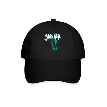 Hip hop rap music - Baseball Cap - black/black - Front