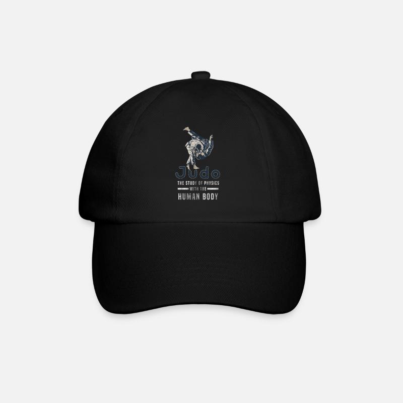 Judo - Baseballkappe - Schwarz/Schwarz