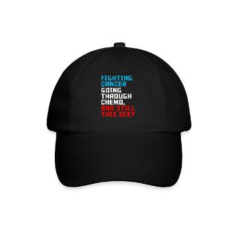 Chemo motivation - Baseball Cap - black/black - Front