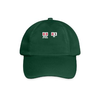 Scoreboard - heart attack survivor get well soon - Baseball Cap - bottle green - Front