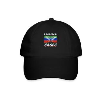 Cadeau d'aigle du Daghestan d'arts martiaux mixtes MMA - Casquette classique - noir/noir - Devant