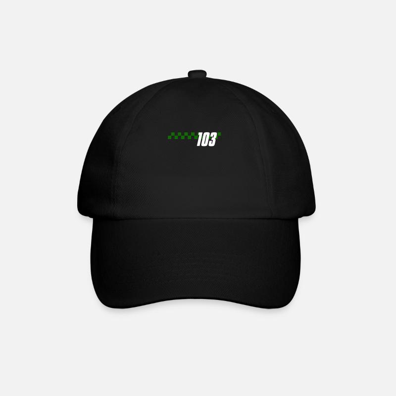 MAILLOT NUMÉRO 103 CENTO E TRES - Casquette classique - noir/noir