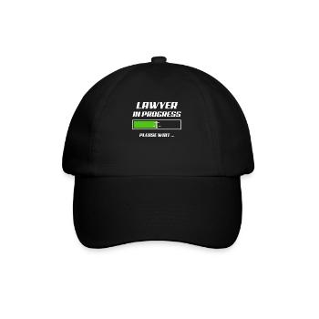 Avocat étudiant - Casquette classique - noir/noir - Devant