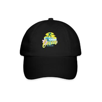 Plage de Cacao - Casquette classique - noir/noir - Devant