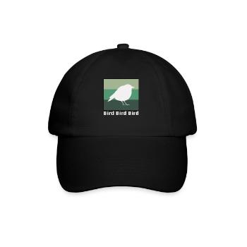 Oiseau oiseau oiseau - Casquette classique - noir/noir - Devant